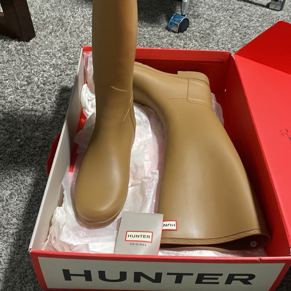 Brand new  Hunter original women  boots size 10